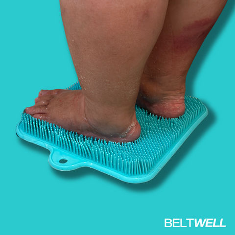 Beltwell® - Circulation Lymphedema Foot Scrubber (clean your feet without bending over)