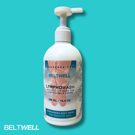 Beltwell® - Kroppstvätt för lymfödem för känslig hud (16,9 oz / 500 ml)