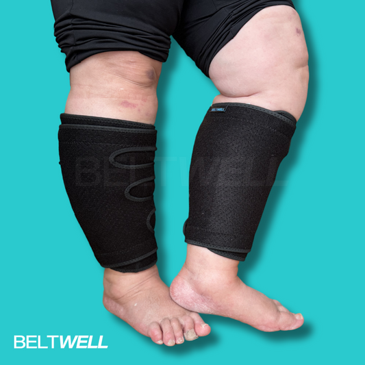 Beltwell® - Adjustable Lymphedema Compression Wrap For Big Calves (2 wraps)