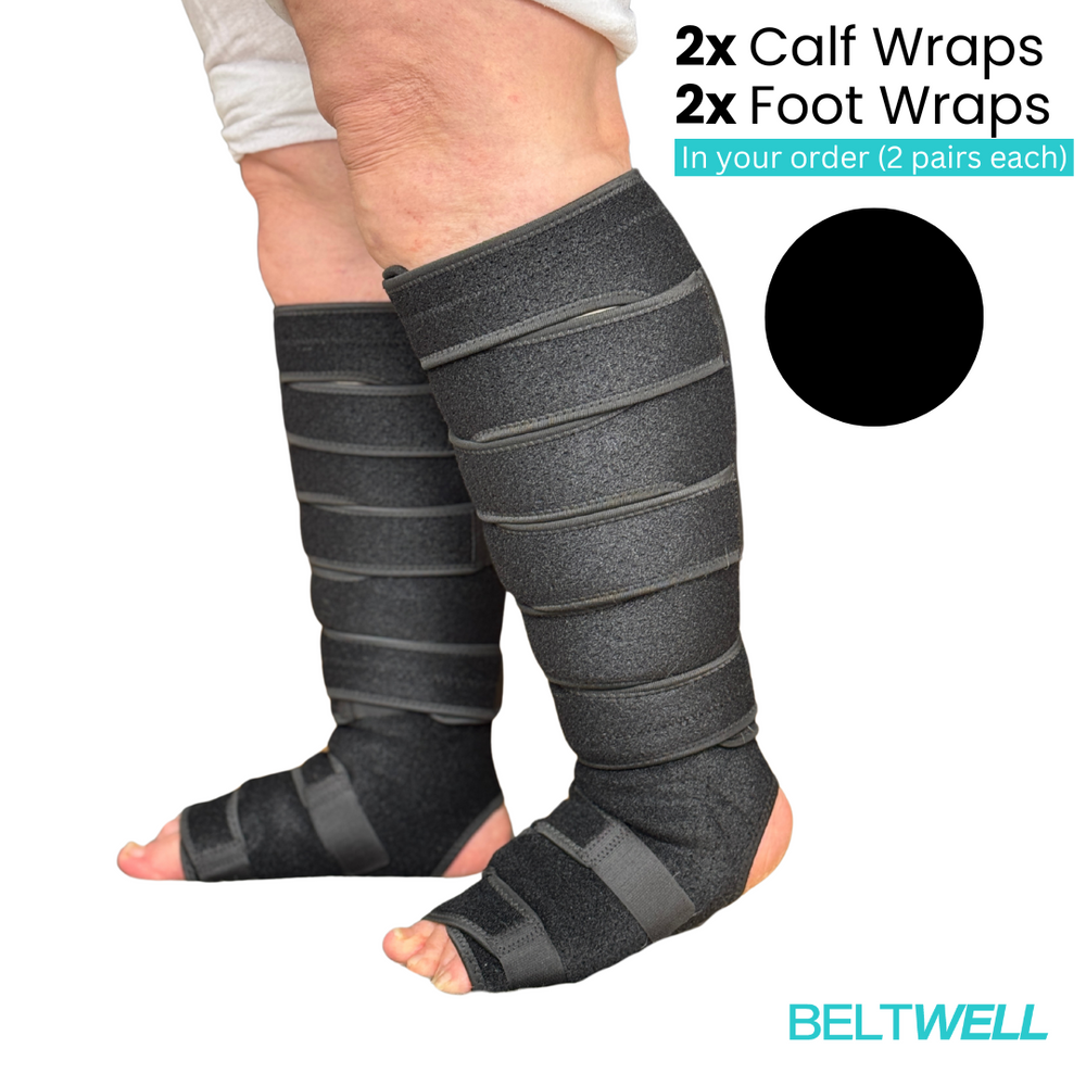 Compession System Wraps Compression Wraps For Big Swollen Legs That Are Easy To Put On