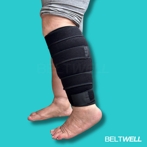 Beltwell® LymphoTech™ - The NEW Advanced Lymphatic Compression Technology for Big, Swollen Calves (1 wrap)