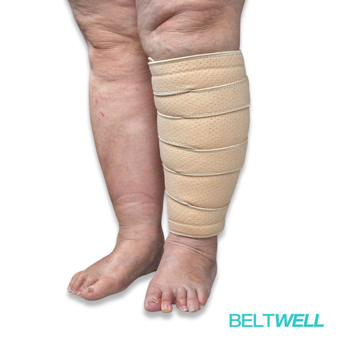 The Lower Leg Compression System For Feet & Calves (2 pack Each) |  BEIGE