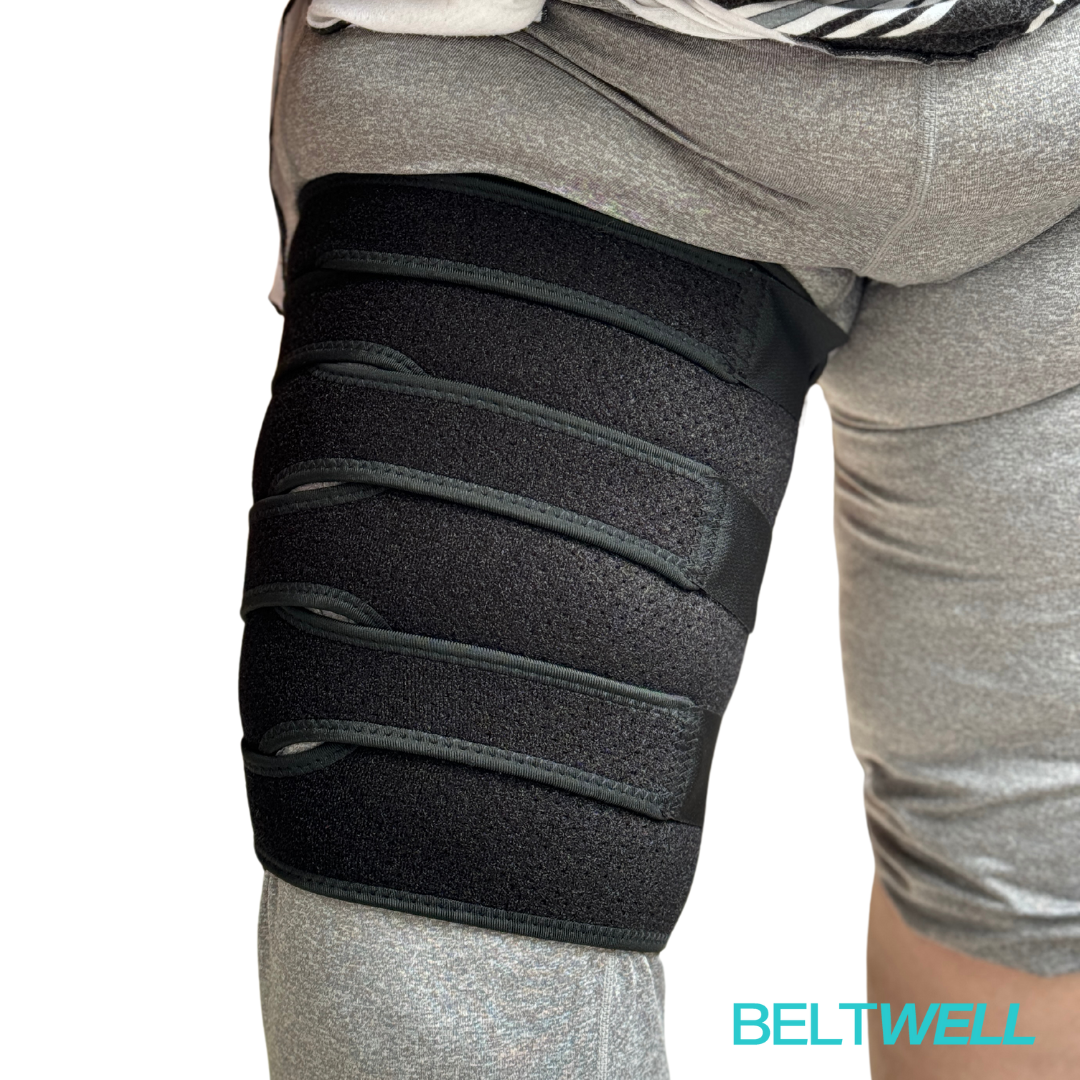 Beltwell® LymphoTech™ - The Lymphatic Circulation Lymphedema Thigh Compression Wrap (1 wrap)