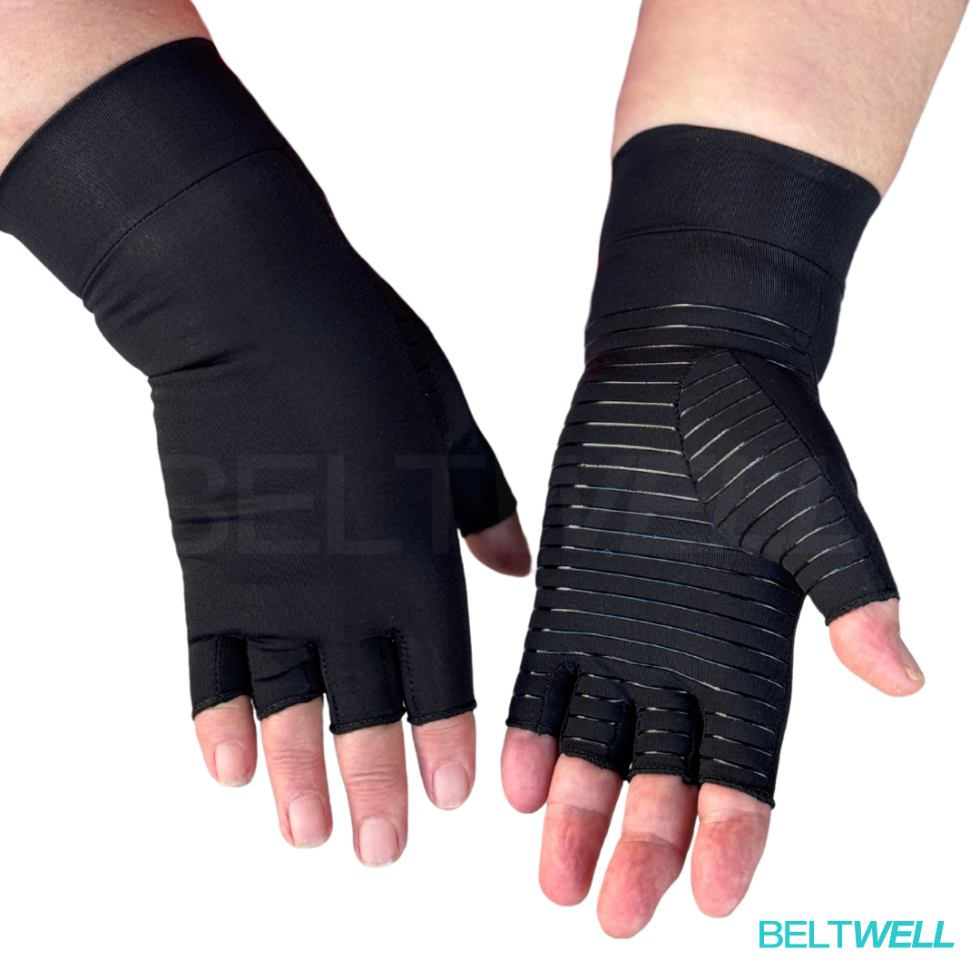 Beltwell® - The Super-Grip Circulation Gloves For Swollen Hands & Wrists (2 Pack)