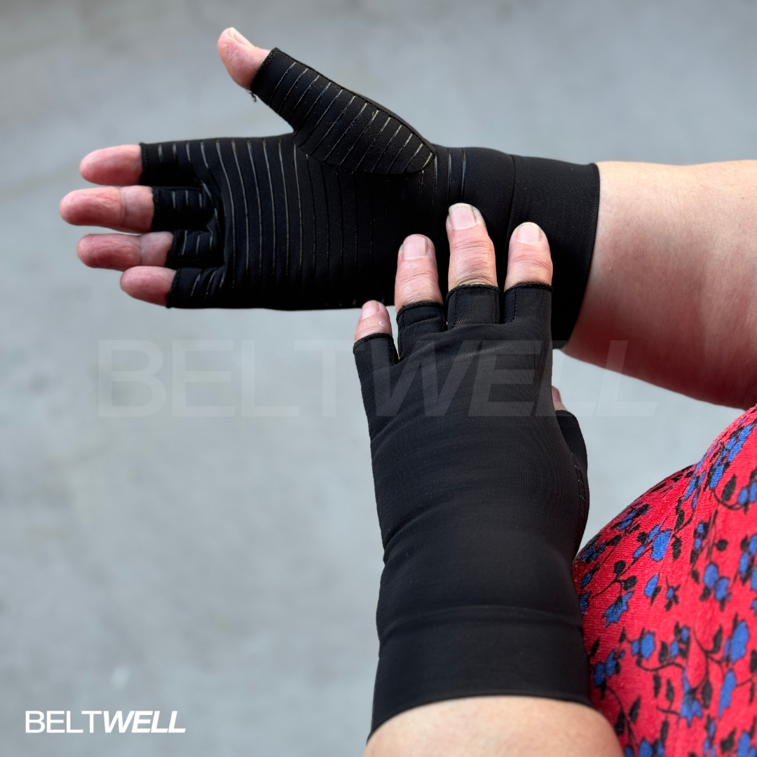 Beltwell® - The Super-Grip Circulation Gloves For Swollen Hands & Wrists (2 Pack)