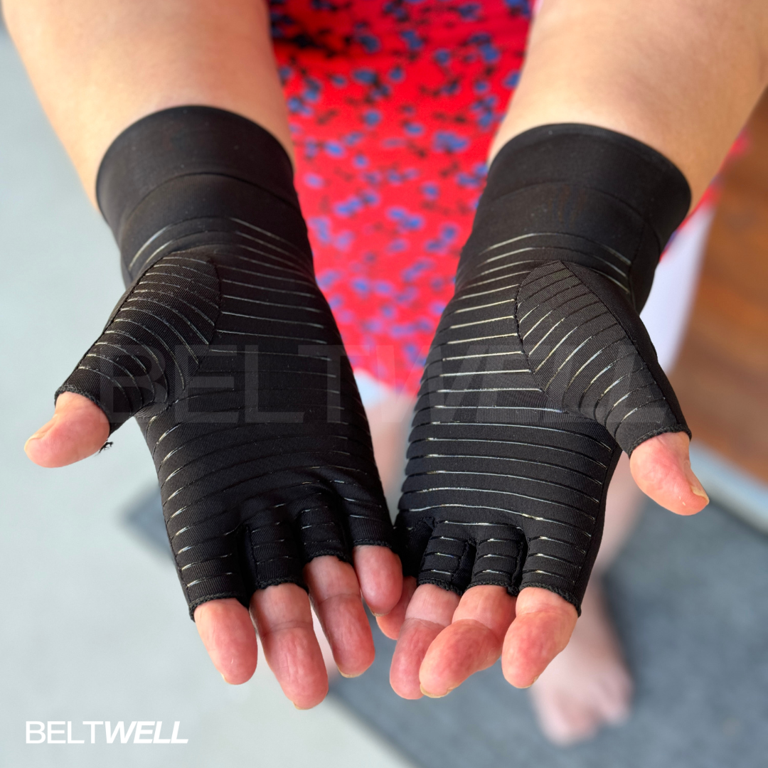 Beltwell® - The Super-Grip Circulation Gloves For Swollen Hands & Wrists (2 Pack)