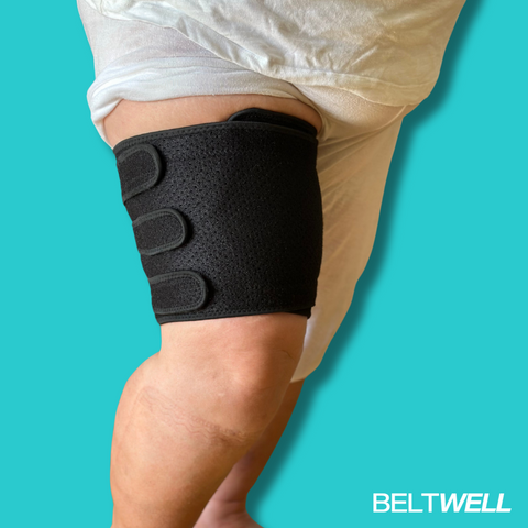 Beltwell® - The Adjustable Thigh Wrap For Edema & Lymphedema (2 wraps)