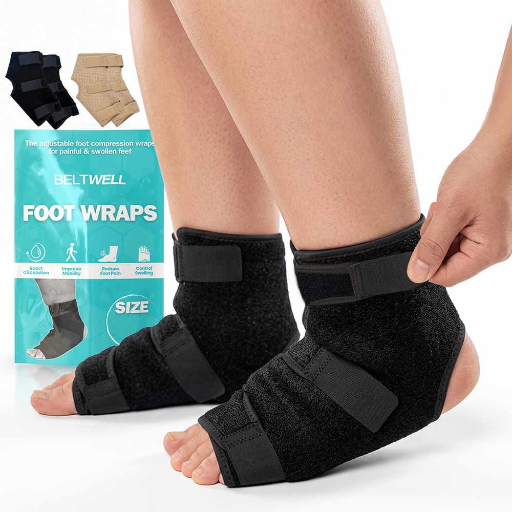 Compression Wraps For Big Swollen Legs That Are Easy To Put On