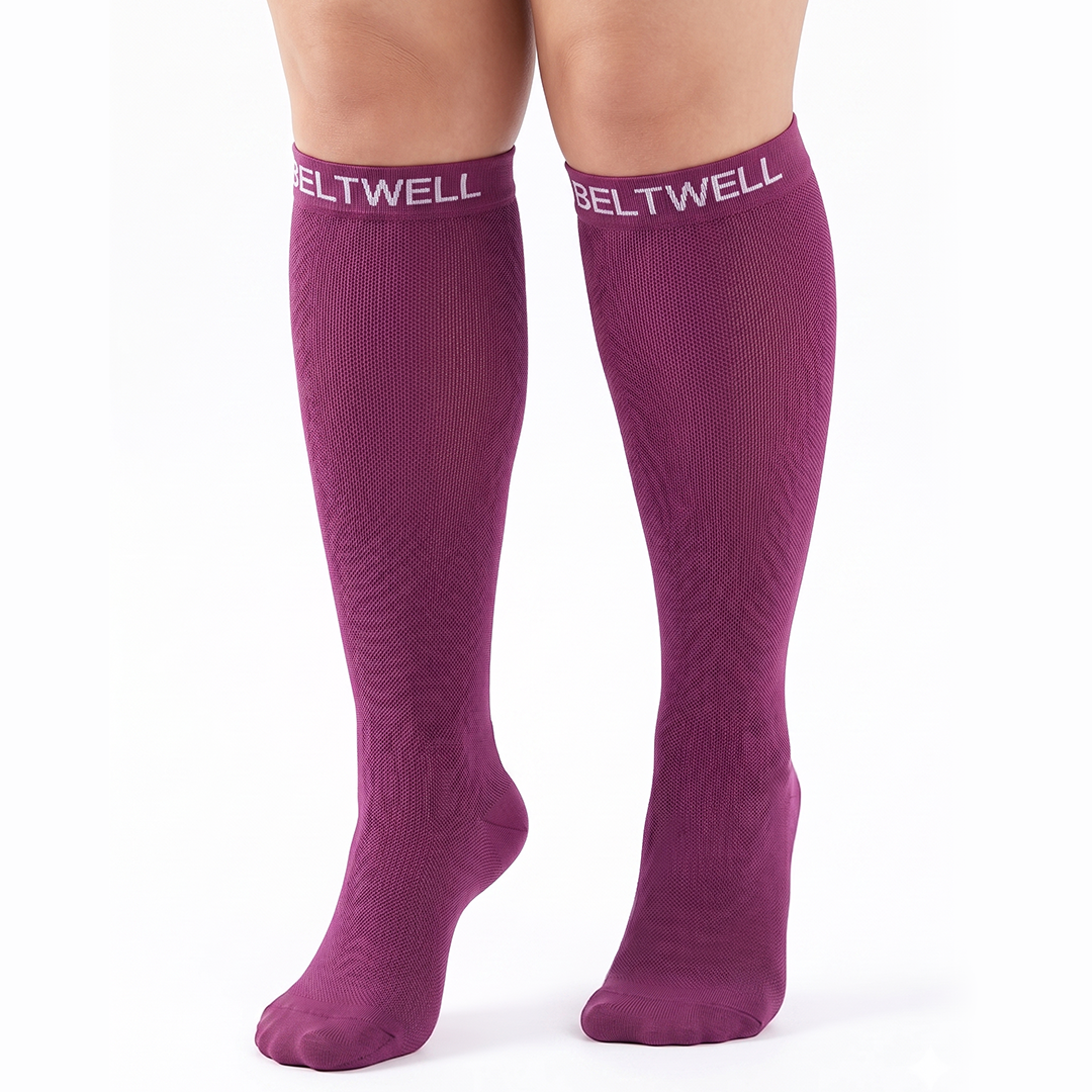 Beltwell® The Original Extra Wide StretchKnit™ Compression Socks 20-30 mmHg