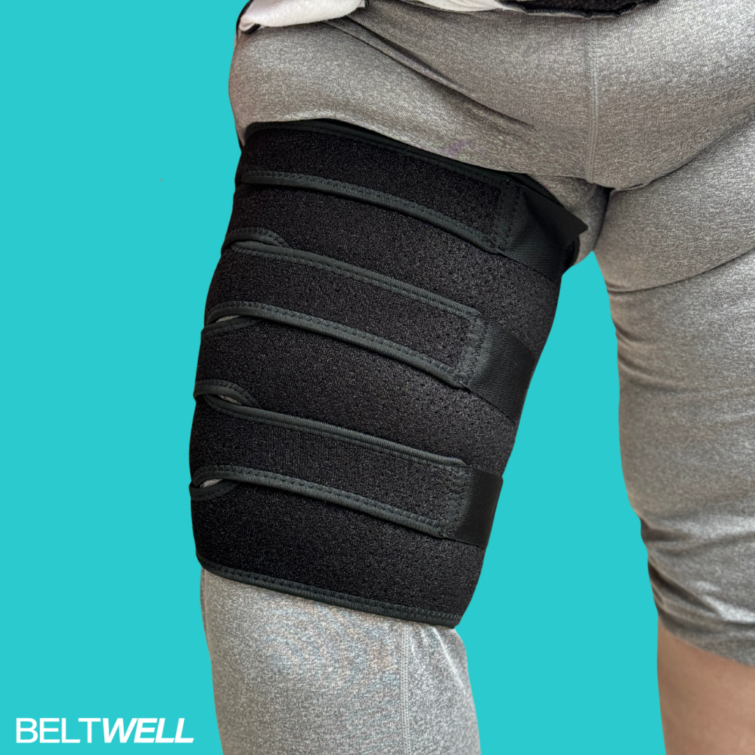 Beltwell® LymphoTech™ - The NEW Advanced Lymphatic Compression Technology for Big, Swollen Thighs (1 wrap)