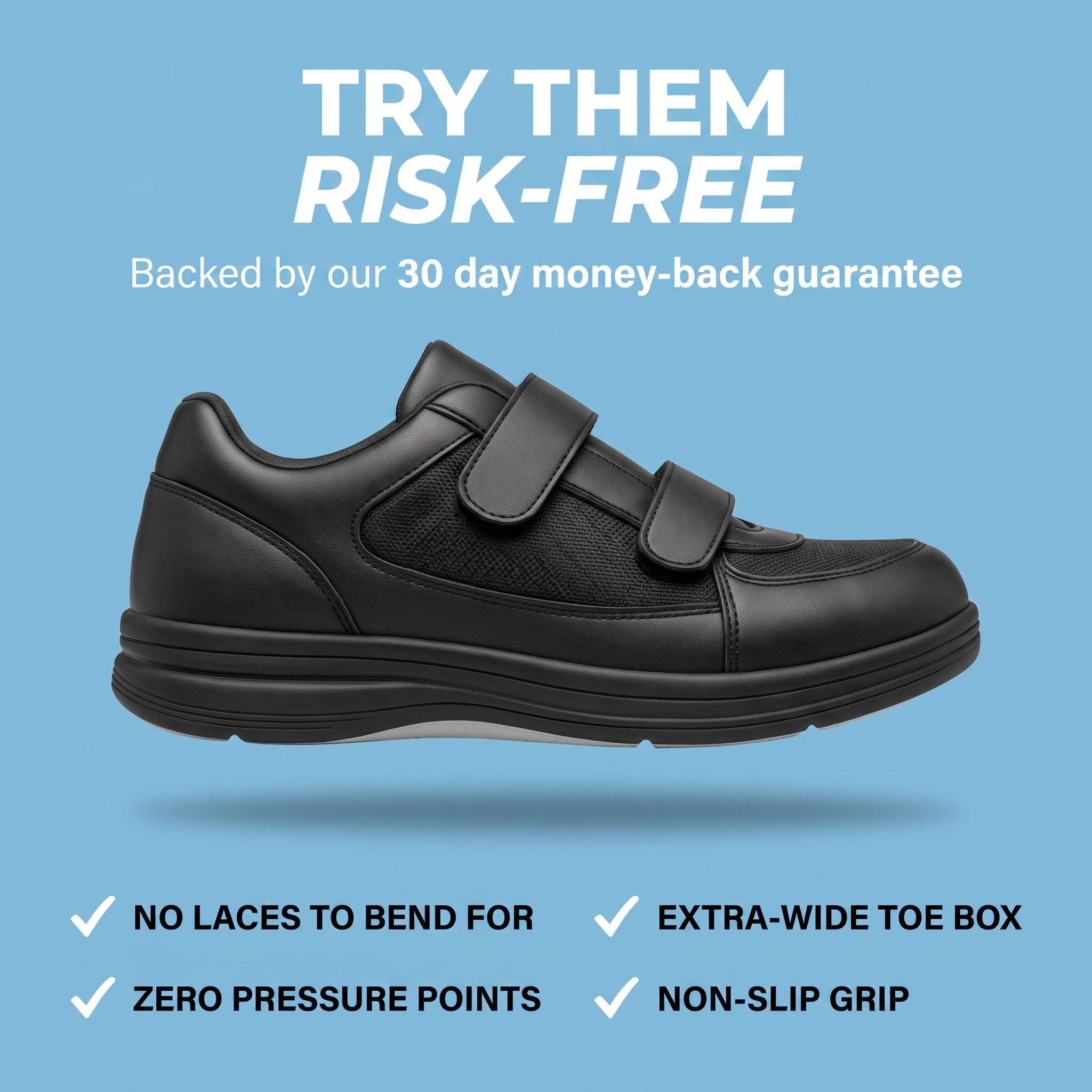 OrthoWide™ Extra Wide Toebox Comfort Shoes For Men & Women