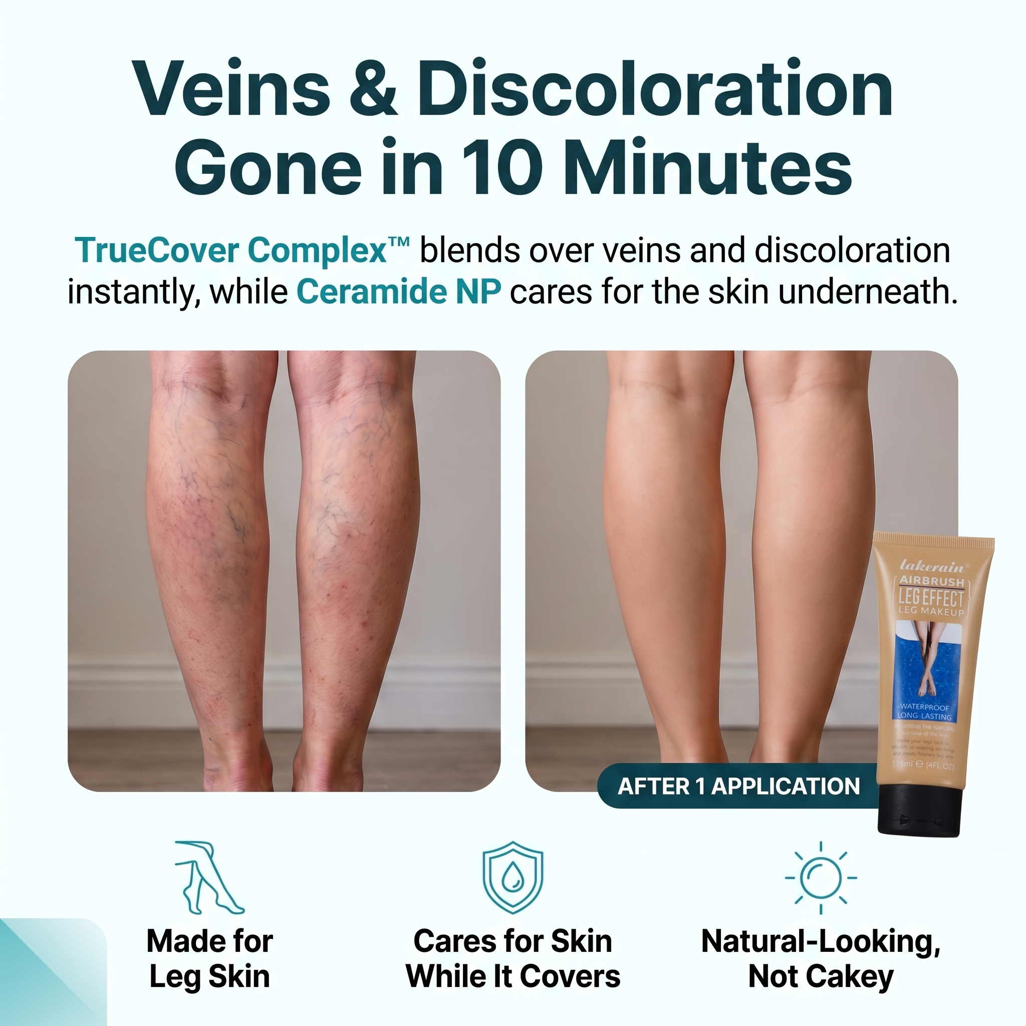 Leg Coverage Perfector Makeup For Flawlessly Even Skin