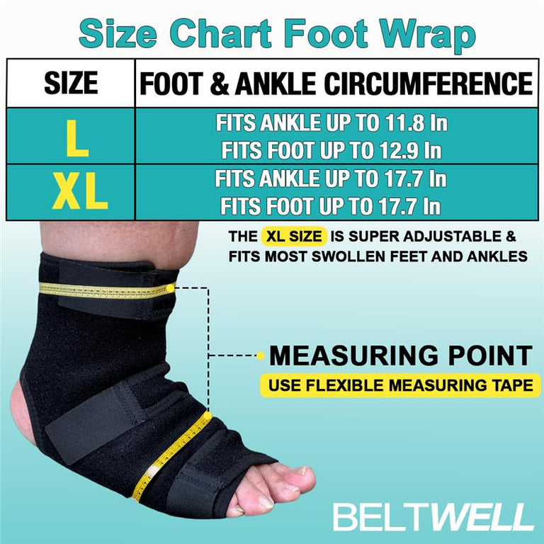 Beltwell® - Foot Compression Wraps