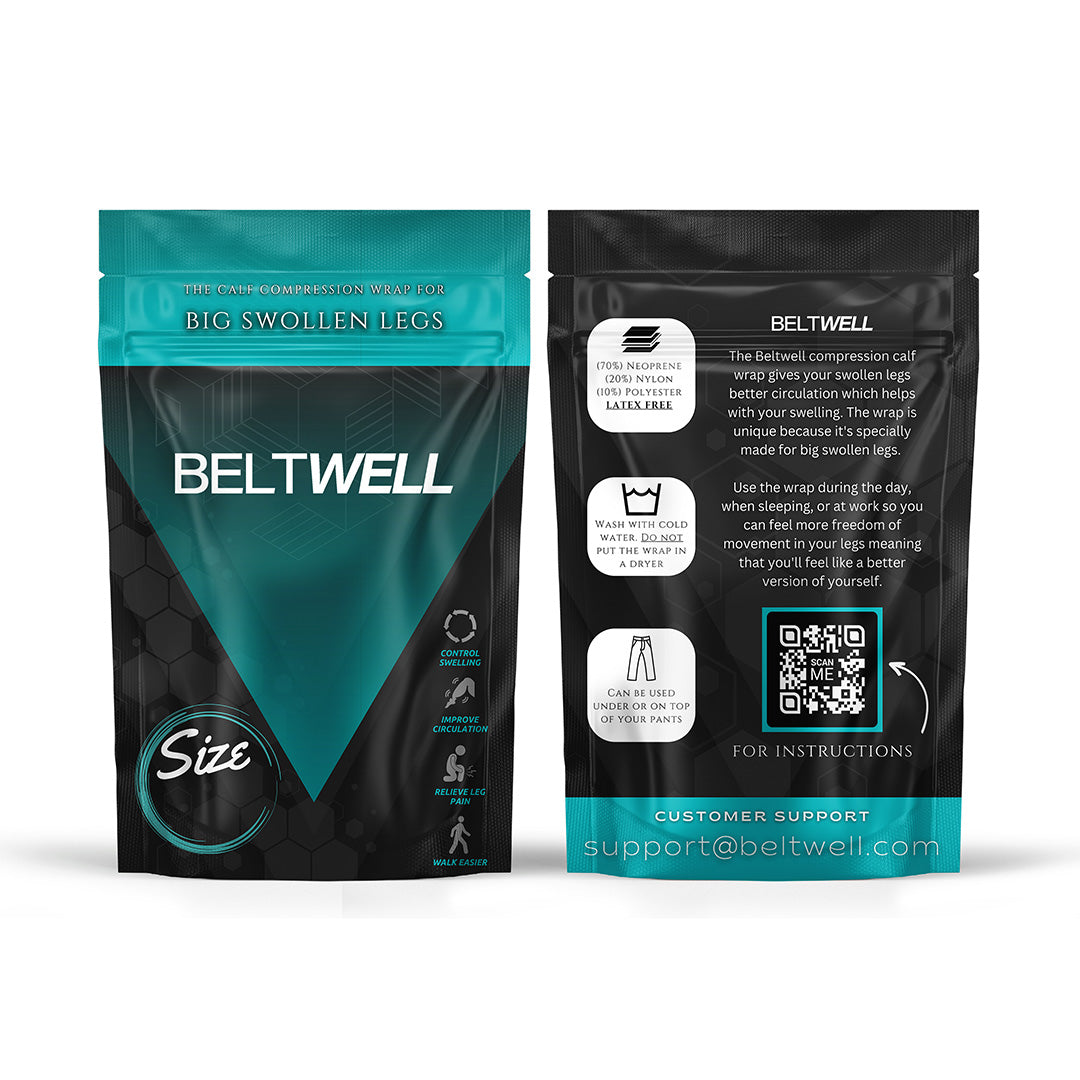 Beltwell®  The Full Plus-Size Leg Compression Bundle (Foot, Calf, Thigh) + 8 FREE Bonuses