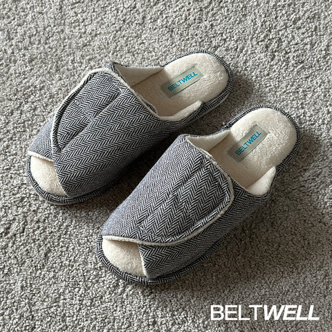 Beltwell® - Unisex Adjustable Wide Edema Slippers For Swollen Feet